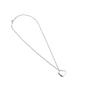 TIFFANY & CO.（ティファニー）オープンハート ネックレス（シルバー）